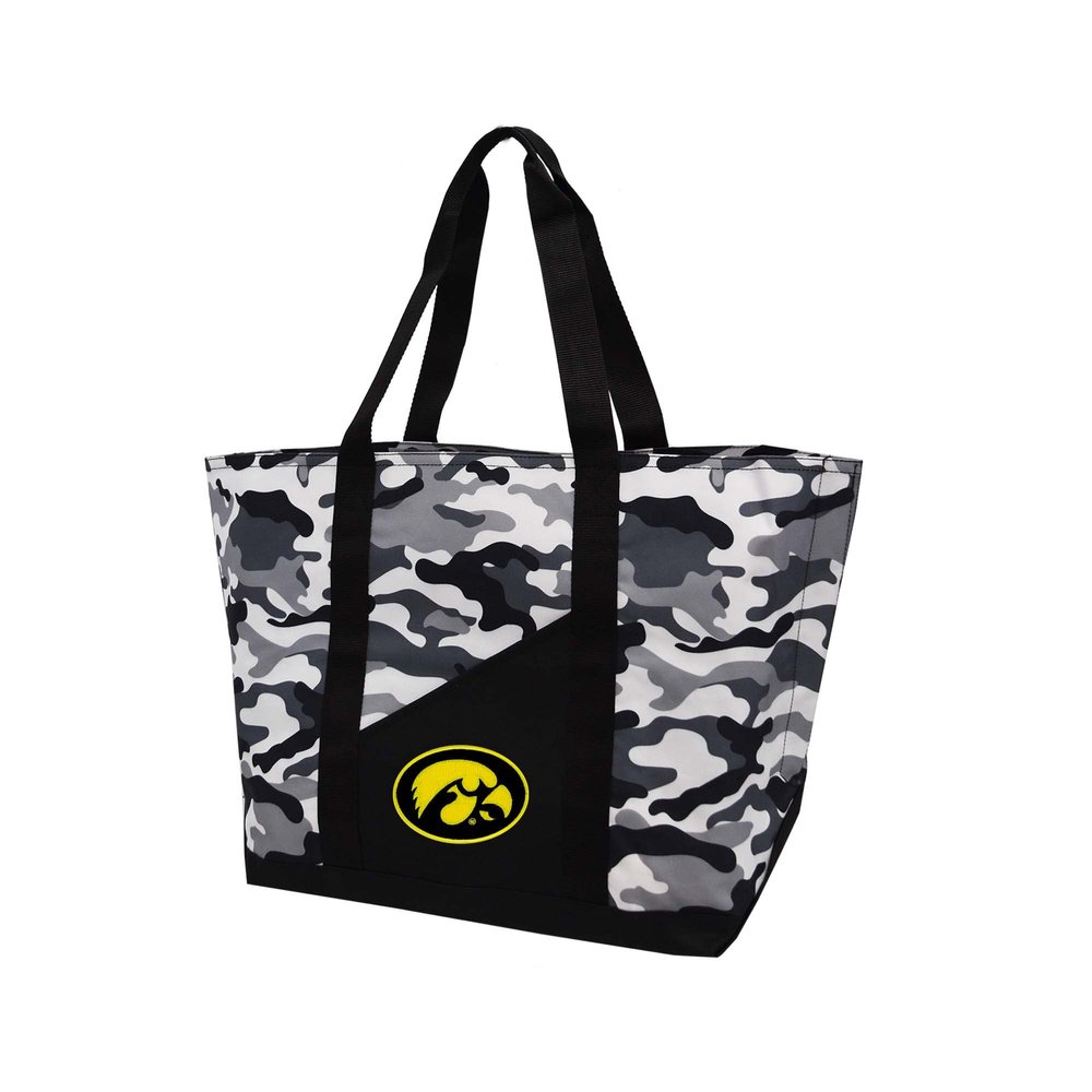 Littlearth Iowa Hawkeyes NCAA Super-Duty Camo Tote
