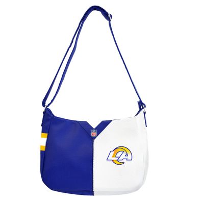 Littlearth NFL Los Angeles Rams Pebble Split Hobo, Team Color, One Size