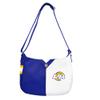 Littlearth NFL Los Angeles Rams Pebble Split Hobo, Team Color, One Size view 1