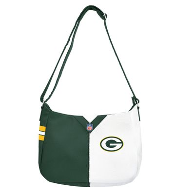 Littlearth NFL Green Bay Packers Pebble Split Hobo, Team Color, One Size