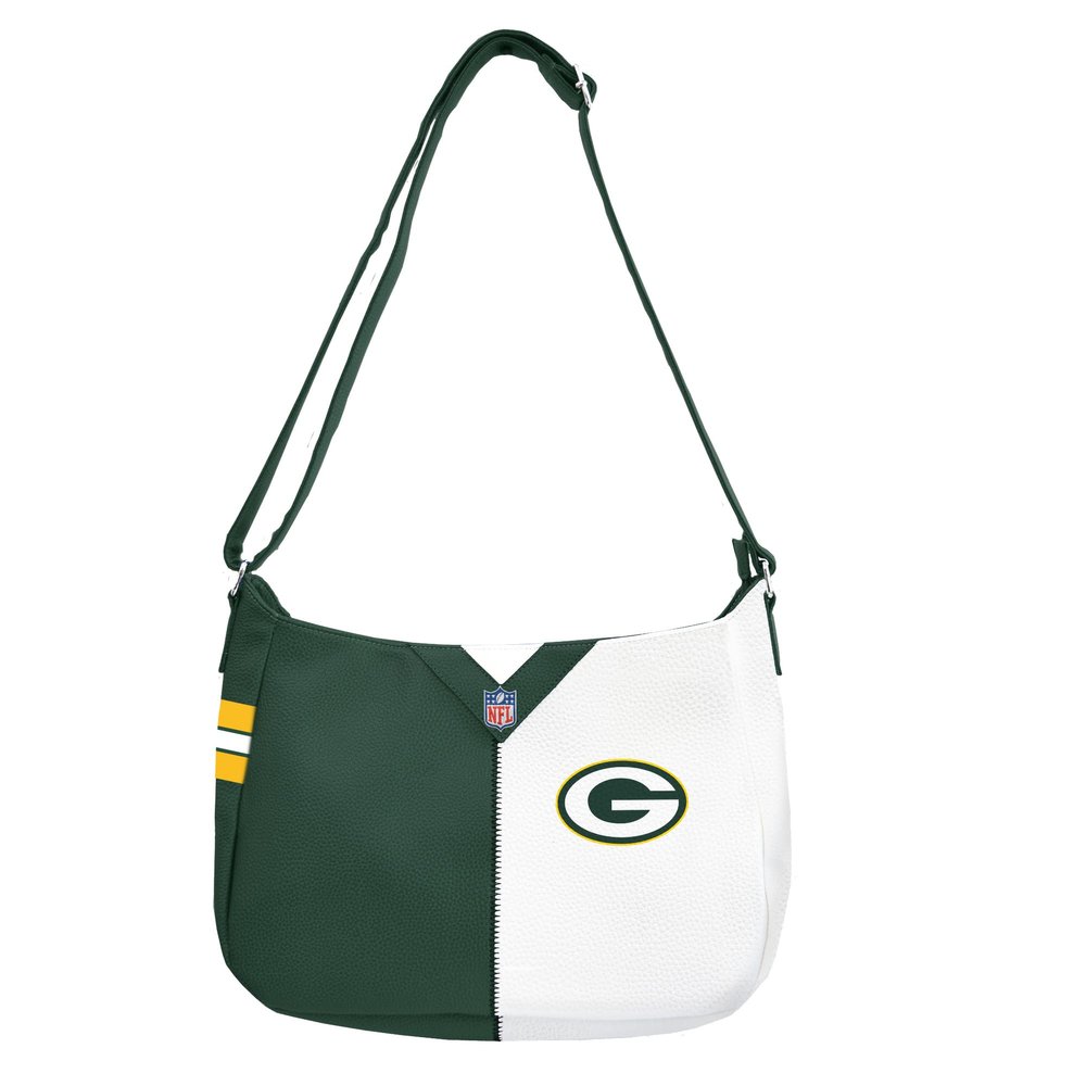 Littlearth NFL Green Bay Packers Pebble Split Hobo, Team Color, One Size