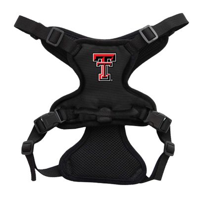 Littlearth NCAA Texas Tech Red Raiders Pet Front Clip Harness, Team Color, X-Small