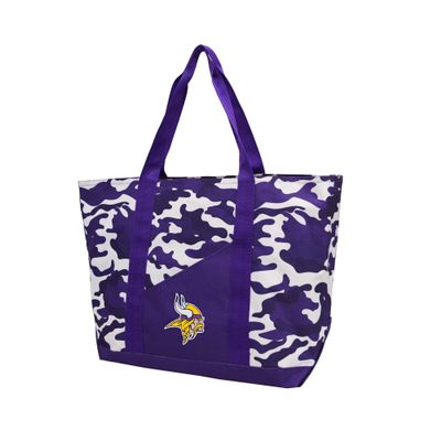 Littlearth NFL Minnesota Vikings Super Duty Camo Tote, Team Color, One Size