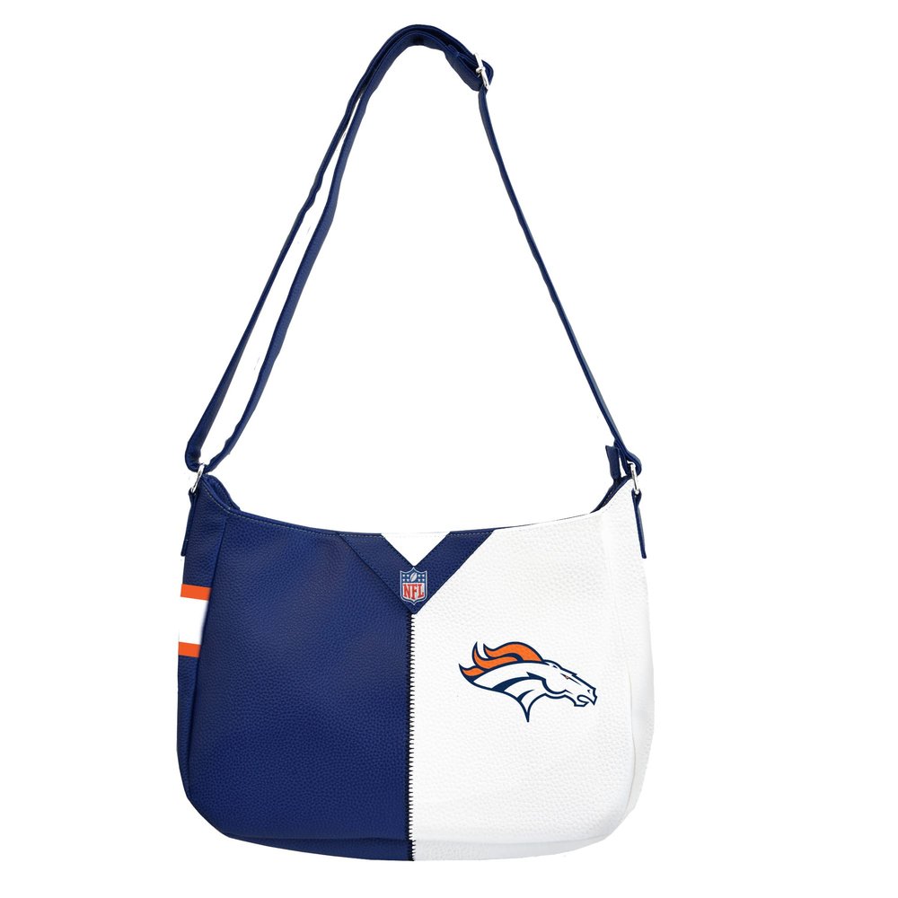 Littlearth NFL Denver Broncos Pebble Split Hobo, Team Color, One Size