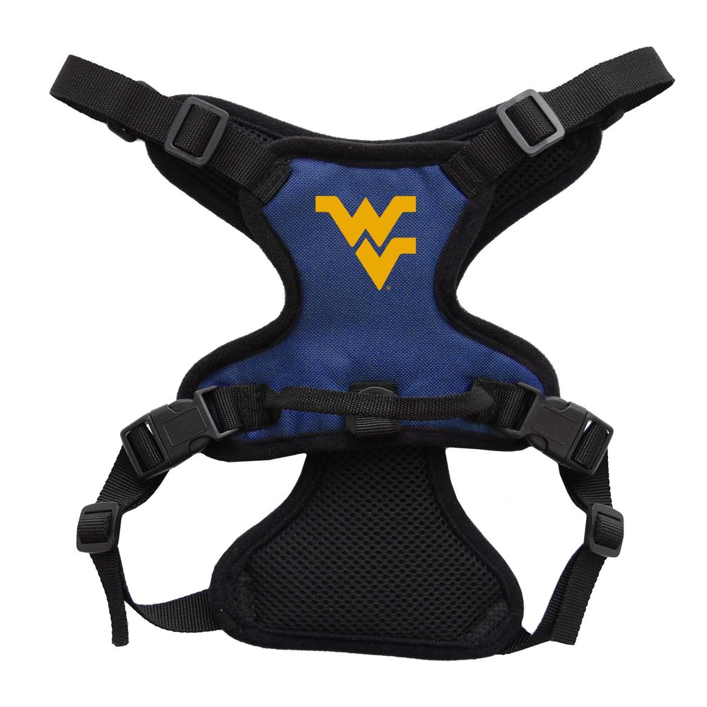 Littlearth West Virginia Mountaineers NCAA Front Clip Pet Harness