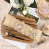 Framendino, 2 Pack Linen Long Watch Pillow Bracelet Bangle Cushions Display Pillows for Jewelry Show Organizer view 3