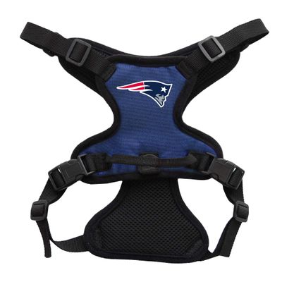 Littlearth NFL New England Patriots Pet Front Clip Harness, Team Color, Large