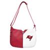 Littlearth NFL Tampa Bay Buccaneers Pebble Split Hobo, Team Color, One Size view 1