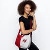 Littlearth NFL Tampa Bay Buccaneers Pebble Split Hobo, Team Color, One Size view 3