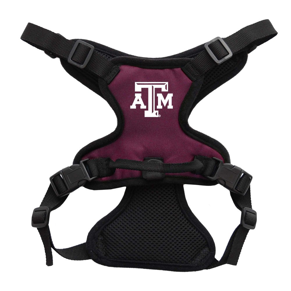 Littlearth NCAA Texas A&M Aggies Pet Front Clip Harness, Team Color, Small