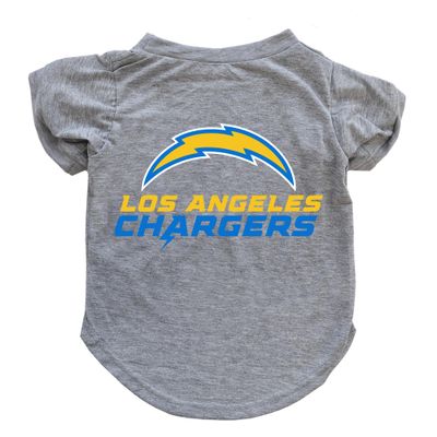 Littlearth NFL Los Angeles Chargers Pet T-Shirt, Team Color, X-Large
