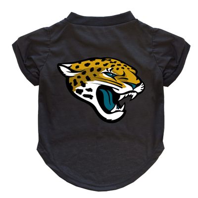 Littlearth NFL Jacksonville Jaguars Pet T-Shirt, Team Color, X-Large