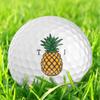Personalized Golf Balls - Logo Golf Balls - Custom Golf Balls - Monogrammed Golf Balls (12 Balls, Pineapple) view 2