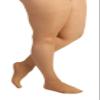 Silky Toes Plus Size Pantyhose for Women Soft Sheer Queen Tights 4 Pairs (Suntan 5x-6x) view 2