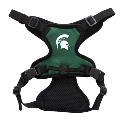 Littlearth NCAA Michigan State Spartans Pet Front Clip Harness, Team Color, Small