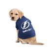 Littlearth NHL Tampa Bay Lightning Pet T-Shirt, Team Color, X-Small view 2