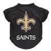 Littlearth NFL New Orleans Saints Pet T-Shirt, Team Color, Small view 1