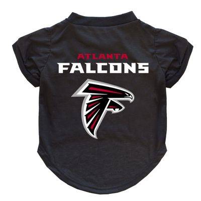 Littlearth NFL Atlanta Falcons Pet T-Shirt, Team Color, Small