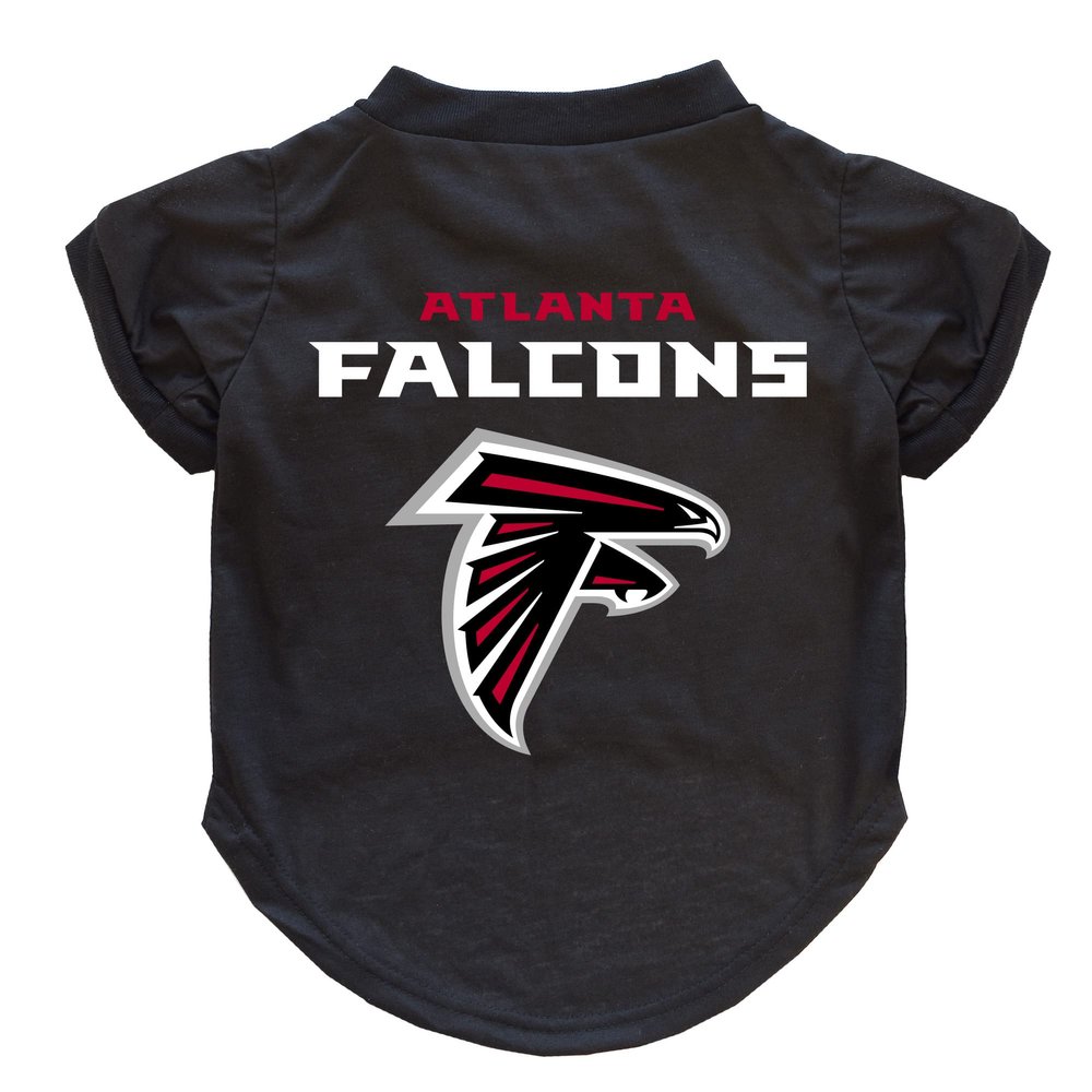Littlearth NFL Atlanta Falcons Pet T-Shirt, Team Color, Small