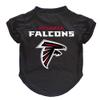 Littlearth NFL Atlanta Falcons Pet T-Shirt, Team Color, Small view 1