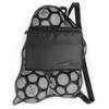 Fitdom Extra Large Heavy Duty Mesh Bag. Best for Soccer Ball, Water Sports, Beach Cloth, Swimming Gears. Adjustable Shoulder Strap. Secure Side Pocket view 1