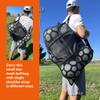 Fitdom Extra Large Heavy Duty Mesh Bag. Best for Soccer Ball, Water Sports, Beach Cloth, Swimming Gears. Adjustable Shoulder Strap. Secure Side Pocket view 2