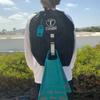eBodyboarding Tribe Swimfin Insulated Backpack Black Bar Logo - Blue view 3