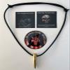 .50 Cal Sniper HOG Tooth Paracord ...Necklace ...+ 1 Decal ...Black