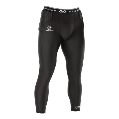 HEX Basketball 3/4 Tight w/Hip & Tailbone Pads BK XXL Black