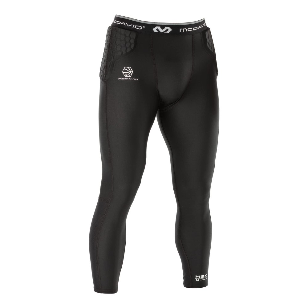 HEX Basketball 3/4 Tight w/Hip & Tailbone Pads BK XXL Black