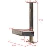 Marine Boat Ladder 217167 | Single Step 19 3/4 Inch Stainless Steel view 4