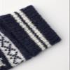 Hestra Unisex Nordic Jr Mitt (Youth 4-13yrs), Wool Kids Mittens for Cold Winter Weather & Everyday Wear for Boys & Girls - Navy/Offwhite - 6 view 3