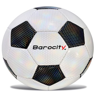 Barocity Classic Soccer Ball - Premium Indoor/Outdoor Soccer Ball for Kids, Teens & Adults - Black & White - Size 3