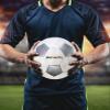 Barocity Classic White and Silver Size 4 Soccer Ball  Premium Boy and Girl Official Match Ball with Reflective Rainbow Hex Pattern, Durable, Indoor and Outdoor Games view 4