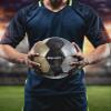 Barocity Mix Silver, Black, Gold Soccer Ball- Premium Size 5 with Reflective Iridescent Rainbow Hex Pattern, Youth Soccer Ball for Boys and Girls for Playtime and Training view 4