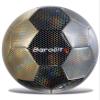 Barocity Modern Pattern Soccer Ball - Indoor, Outdoor Soccer Balls with Reflective Iridescent Rainbow Hex Pattern, Kids Soccer Ball for Training, Practice, Playtime - Size 4 - Mix Silver, Black, Gold