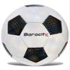 Barocity Classic Black & White Soccer Ball, Size 4, Rainbow Pattern
