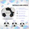 Barocity Classic Black & White Soccer Ball Size 5 view 2