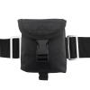 Scuba weight belt with 4 pockets, quick release buckle diving pocket weight belt with 5pcs weight keepers,weight pouch belt fit for waist 32" to 52" view 3