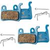 2 Pairs Multi-Metallic Disc Brake Pads for Shimano Deore XT M765 M775 M776 XTR M965 M966 M975 LX M585 T665 SLX M665 Deore M535 M595 M596 Hone M601 Alfine S500 S501 Saint M800 M545 R505 T605 A01S M07 view 1