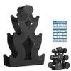 Dumbbell Storage Rack Weight Organizer Rack Only for Home Gym Weight Rack No need Assembly (3-Tier) view 1