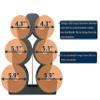 Dumbbell Storage Rack Weight Organizer Rack Only for Home Gym Weight Rack No need Assembly (3-Tier) view 4