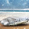 12ft Heavy Duty Trailerable Jon Boat Cover 600D Marine Grade Polyester Boat Cover Fits Jon Boats view 4
