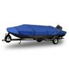 12ft Heavy Duty Trailerable Jon Boat Cover 600D Marine Grade Polyester Boat Cover Fits Jon Boats view 1