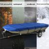 12ft Heavy Duty Trailerable Jon Boat Cover 600D Marine Grade Polyester Boat Cover Fits Jon Boats view 3