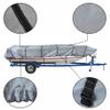 18ft Heavy Duty Trailerable Jon Boat Cover 600D Marine Grade Polyester Boat Cover Fits Jon Boats view 2