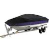 16ft Heavy Duty Trailerable Jon Boat Cover 600D Marine Grade Polyester Boat Cover Fits Jon Boats view 1