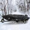 16ft Heavy Duty Trailerable Jon Boat Cover 600D Marine Grade Polyester Boat Cover Fits Jon Boats view 4