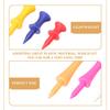 BESPORTBLE 180pcs Golf Spikes Plastic Tees for Simulator Unbreakable Golf Training Golfer Supplies Lightweight Portable Golfer Present view 4