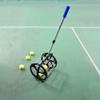 DKULMN Tennis Ball Pick Up Hopper, 2-in-1 Adjustable Table Tennis Ball Picker, 55 Ball Capacity Pickup Hopper for Picking and Storage Balls view 2
